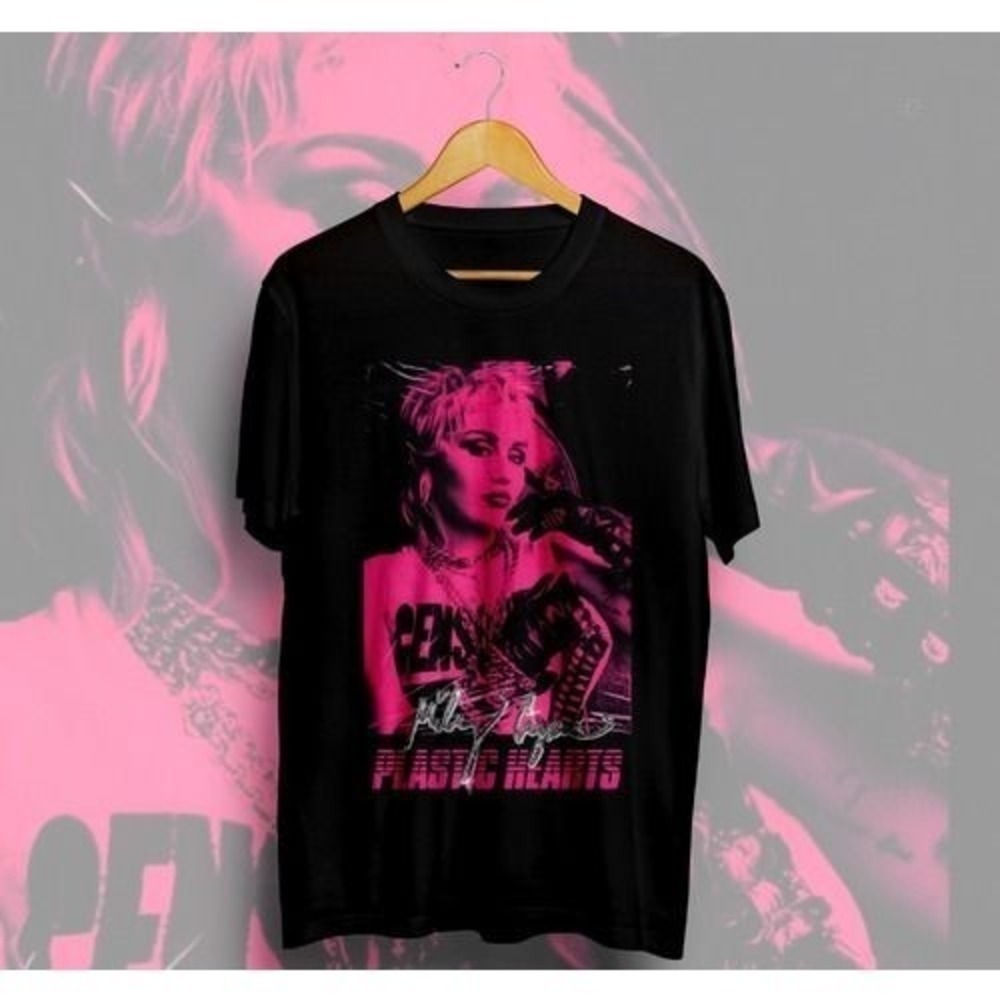 Camiseta Miley Cyrus Plastic Heart Tshirt